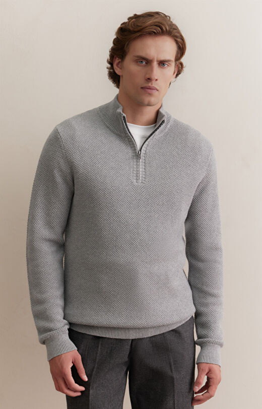 Sweter w mikrowzór
