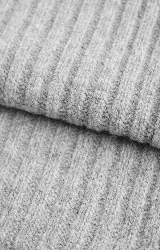 Szalik o grubym splocie