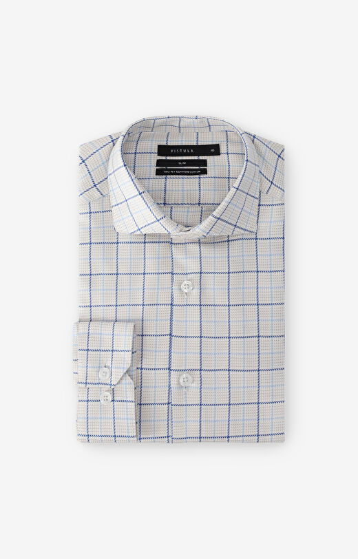 Koszula slim w kratę