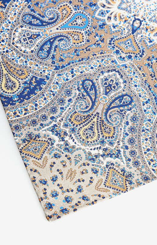 Jedwabna poszetka we wzór paisley