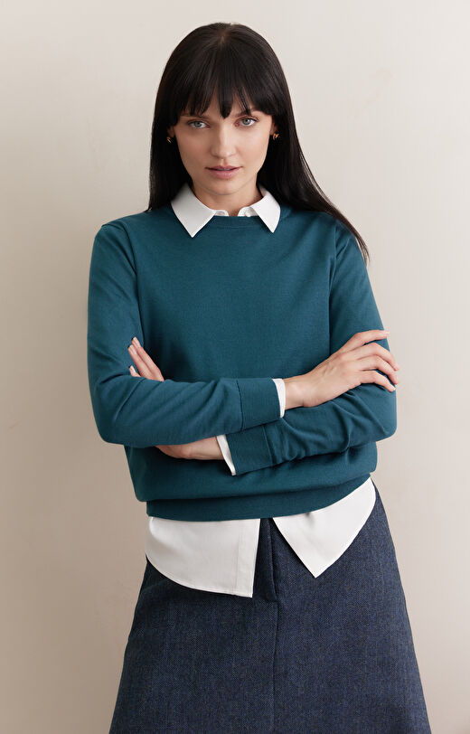 Sweter round neck