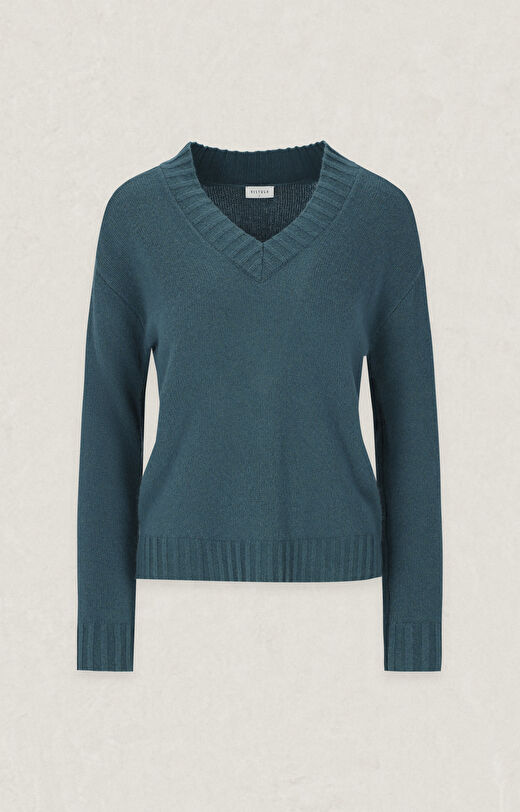 Sweter v-neck