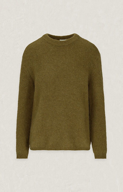 Wełniany sweter round neck