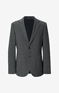 Marynarka slim fit w kratę