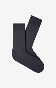 Długie skarpety w strukturalny wzór