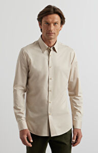 Dzianinowa koszula slim