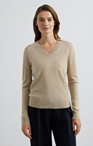 Sweter v-neck