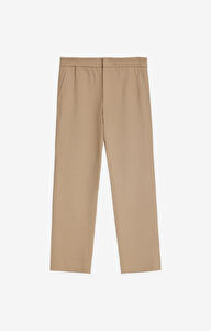 Chinosy slim fit z wełną