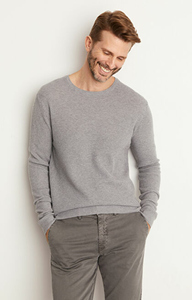 Bawełniany sweter  round-neck