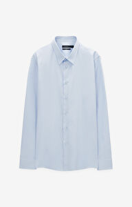 Niebieska koszula slim fit