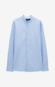 Niebieska koszula slim fit