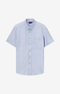 Koszula slim fit z kieszonką