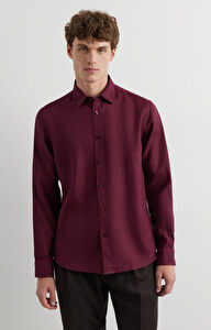 Lniana koszula regular