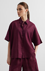 Lniana koszula regular