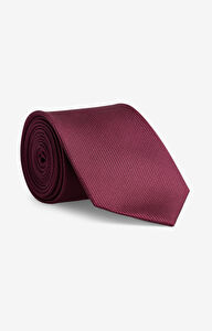 Jedwabny krawat w strukturalny wzór