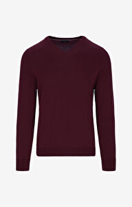 Sweter v-neck