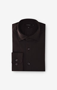 Dzianinowa koszula slim