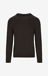 Sweter v-neck