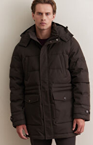 Puchowa parka