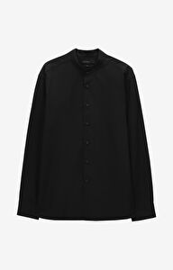 Czarna koszula slim fit