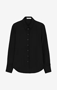 Czarna koszula regular fit