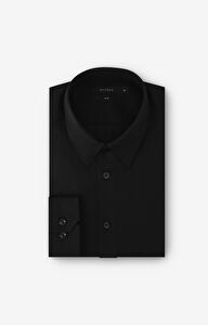 Koszula slim fit w mikrowzór