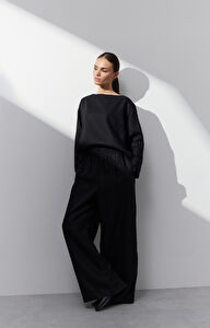 Lniane spodnie regular