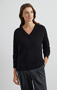 Sweter v-neck