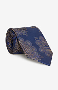 Jedwabny krawat we wzór paisley