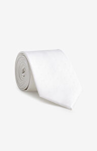 Jedwabny krawat w geometryczny wzór