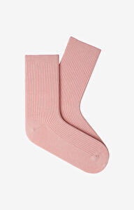 Długie skarpety w prążek