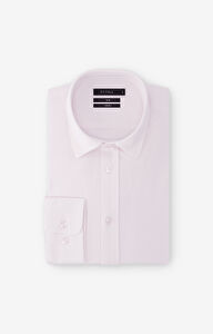 Koszula slim fit w mikrowzór