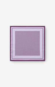 Jedwabna poszetka w pepitę