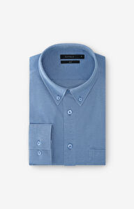 Dzianinowa koszula slim