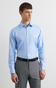 Koszula slim o twillowym splocie