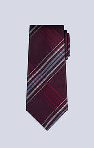 Krawat z dodatkiem jedwabiu