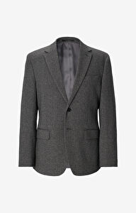 Marynarka slim w jodełkę