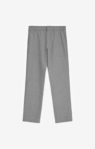 Chinosy slim fit z wełną