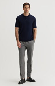 Szare chinosy slim fit